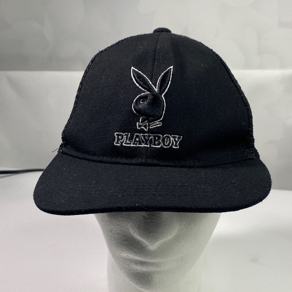 PLAYBOY Black Logo Cap